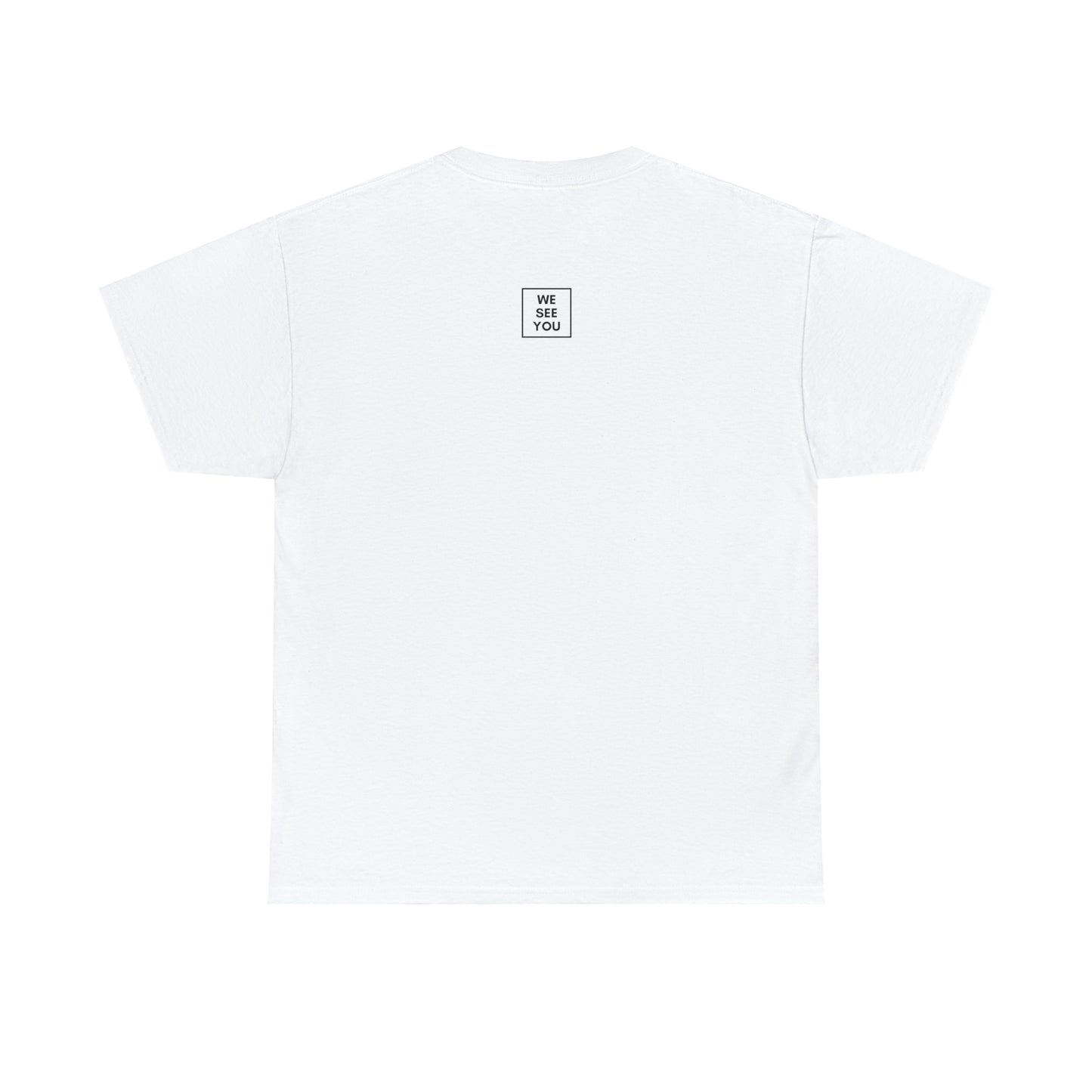 B.T.C Small Logo Unisex Heavy Cotton Tee (White)