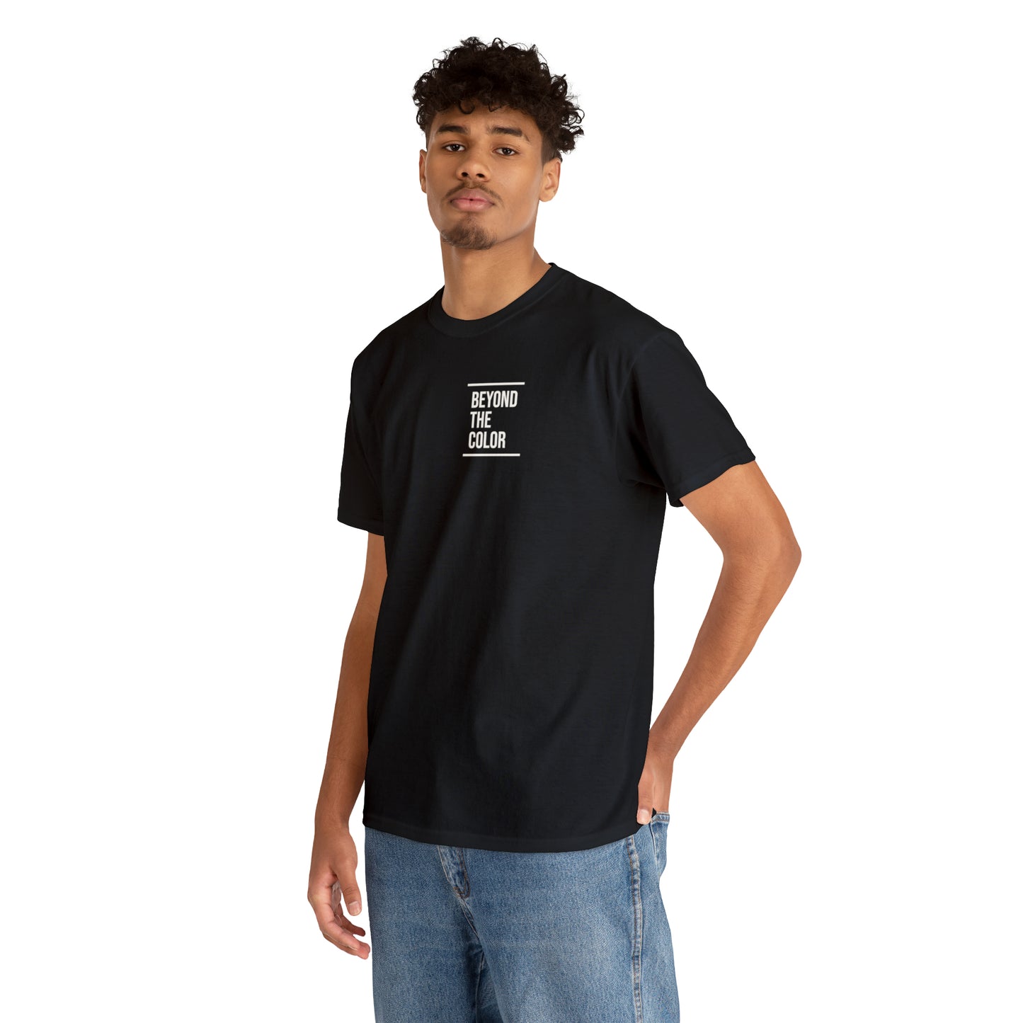 B.T.C Small Logo Unisex Heavy Cotton Tee (Black)