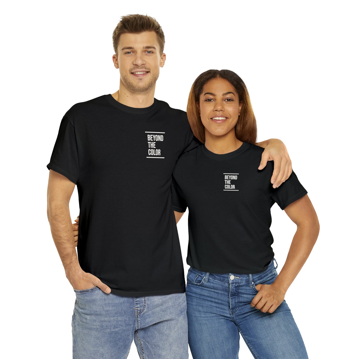 B.T.C Small Logo Unisex Heavy Cotton Tee (Black)