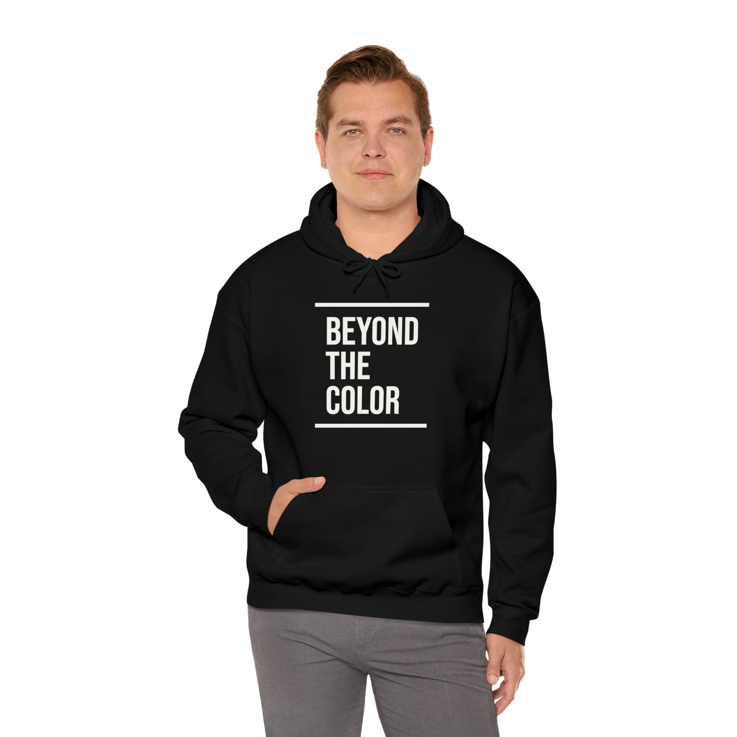 B.T.C Unisex Heavy Blend™ Hooded Sweatshirt (Black)