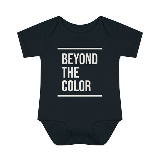 Infant B.T.C Baby Rib Bodysuit Onesie (Black)