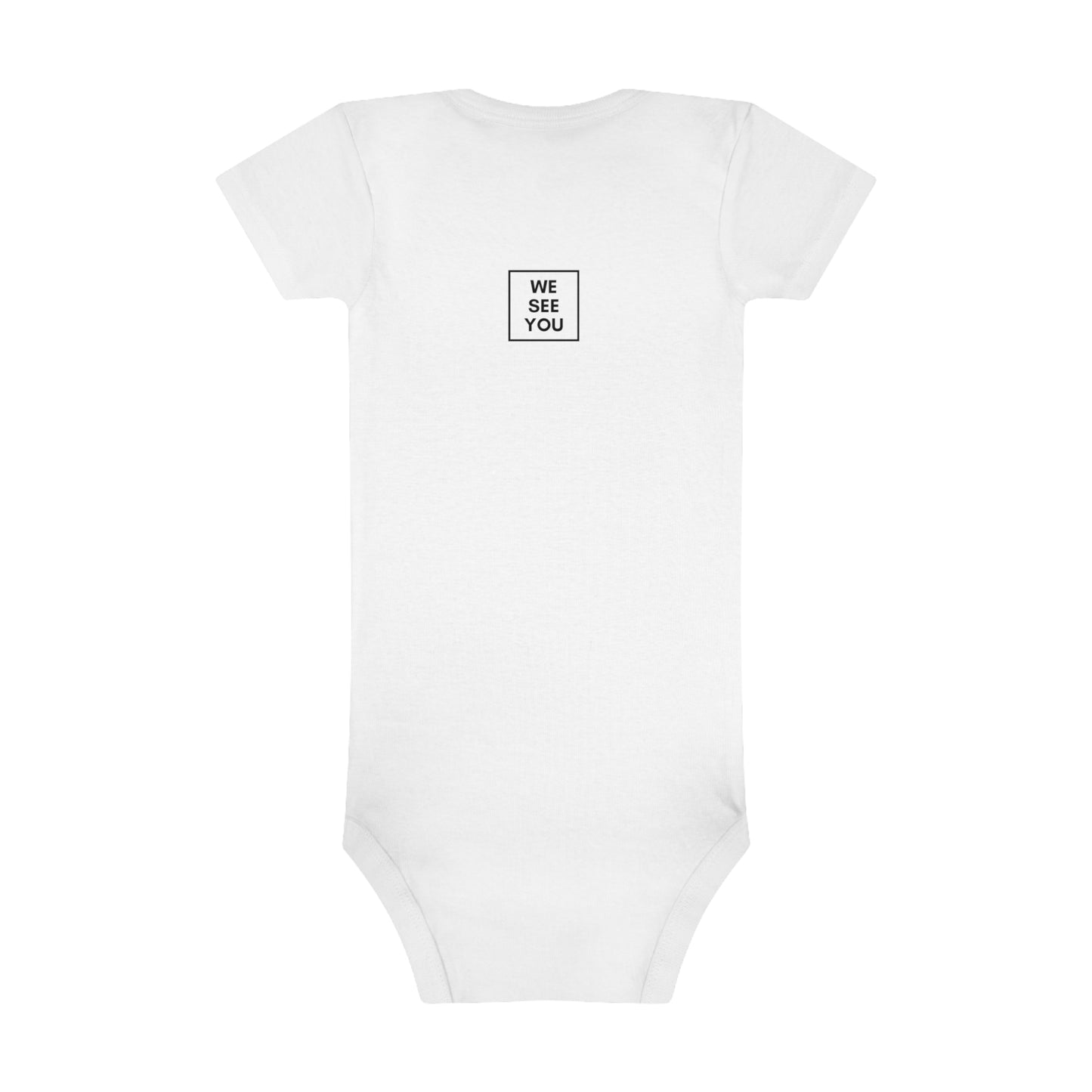 Infant B.T.C Baby Short Sleeve Onesie® (White)