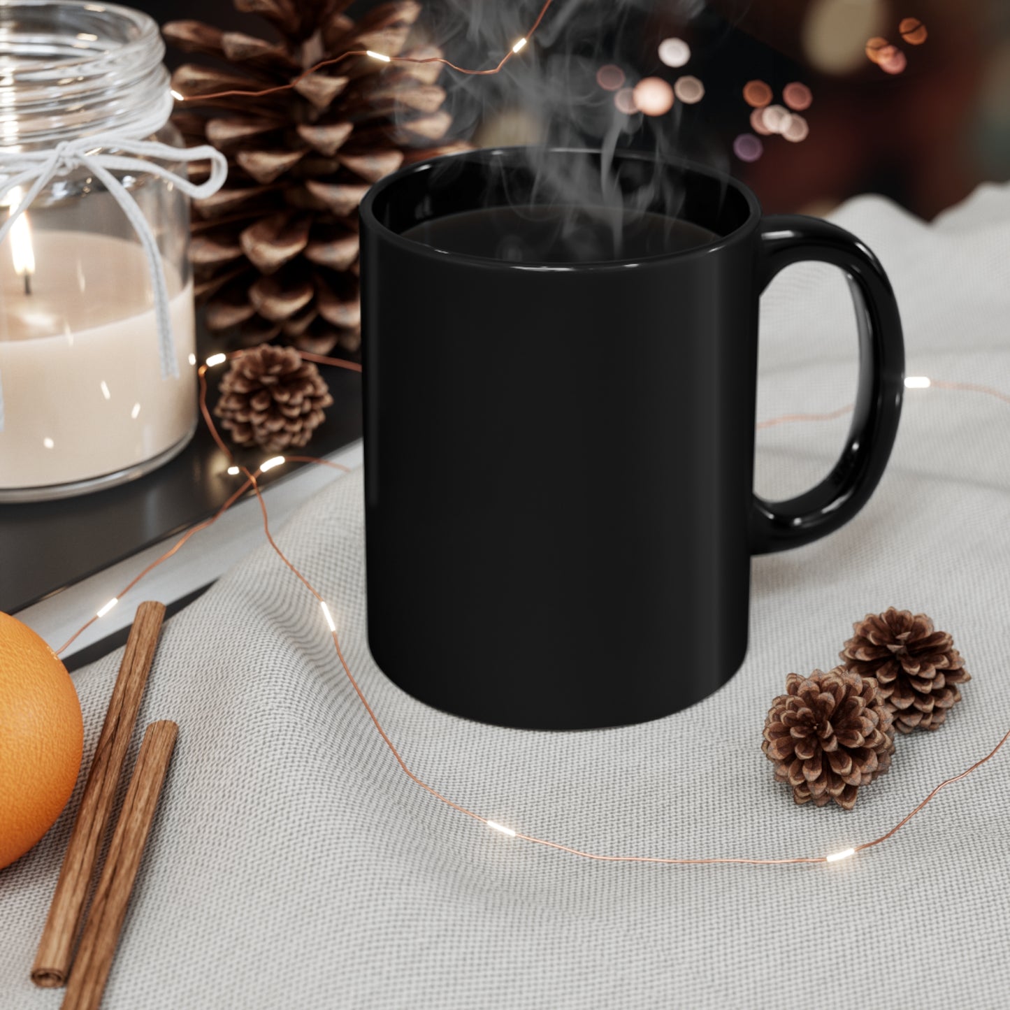 B.T.C Ceramic Mug 11oz (Black)