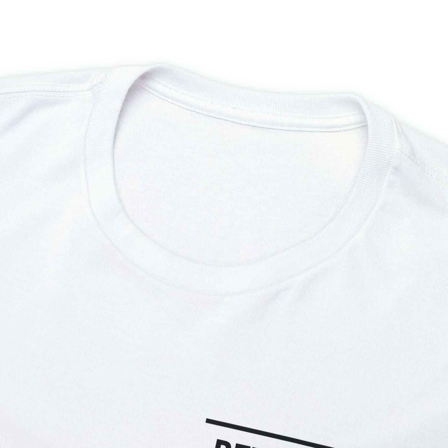 B.T.C Small Logo Unisex Heavy Cotton Tee (White)