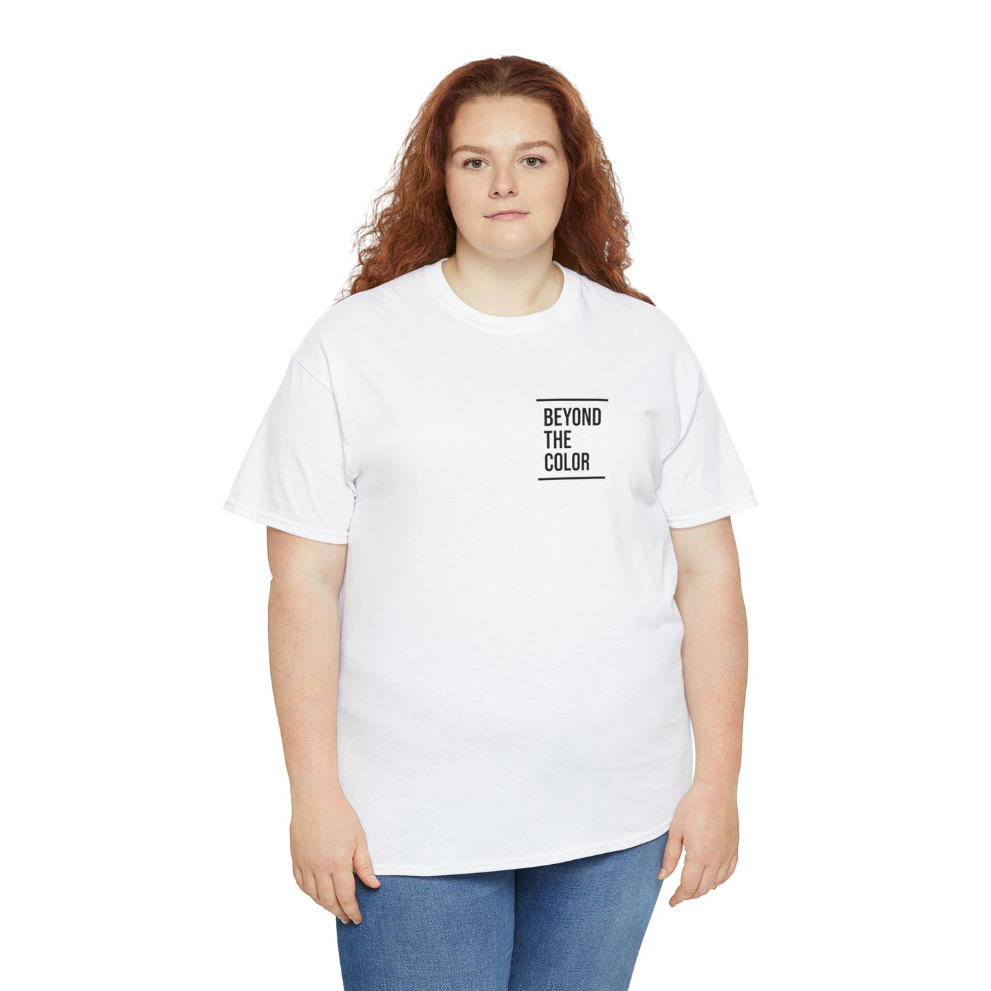 B.T.C Small Logo Unisex Heavy Cotton Tee (White)